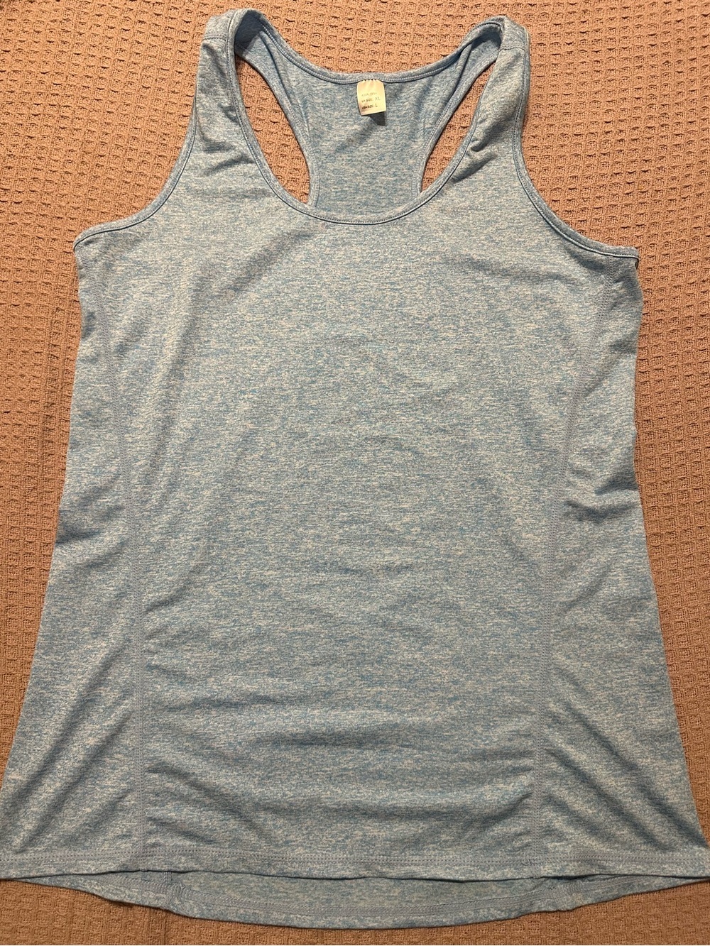 Neleus Racerback Light Blue Yoga Tank Top Women's Size Large